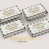 Mini Caixa Personalizada em Branco com gravação