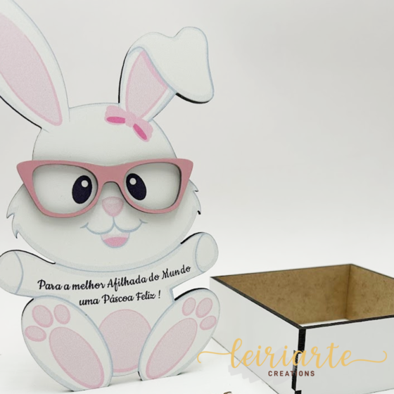 Coelhinho com Cesto Personalizado - Image 3