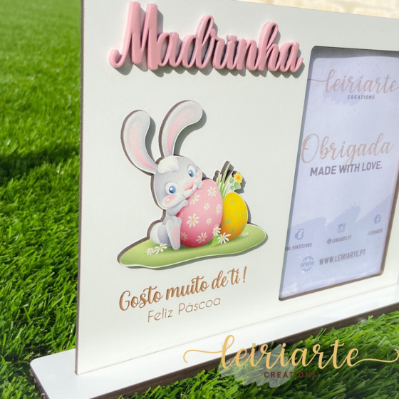 Moldura Personalizada Páscoa - Padrinhos - Image 3