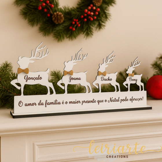 Família de Renas Personalizada - Image 2