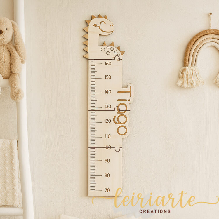 Régua de Crescimento Infantil Personalizada
