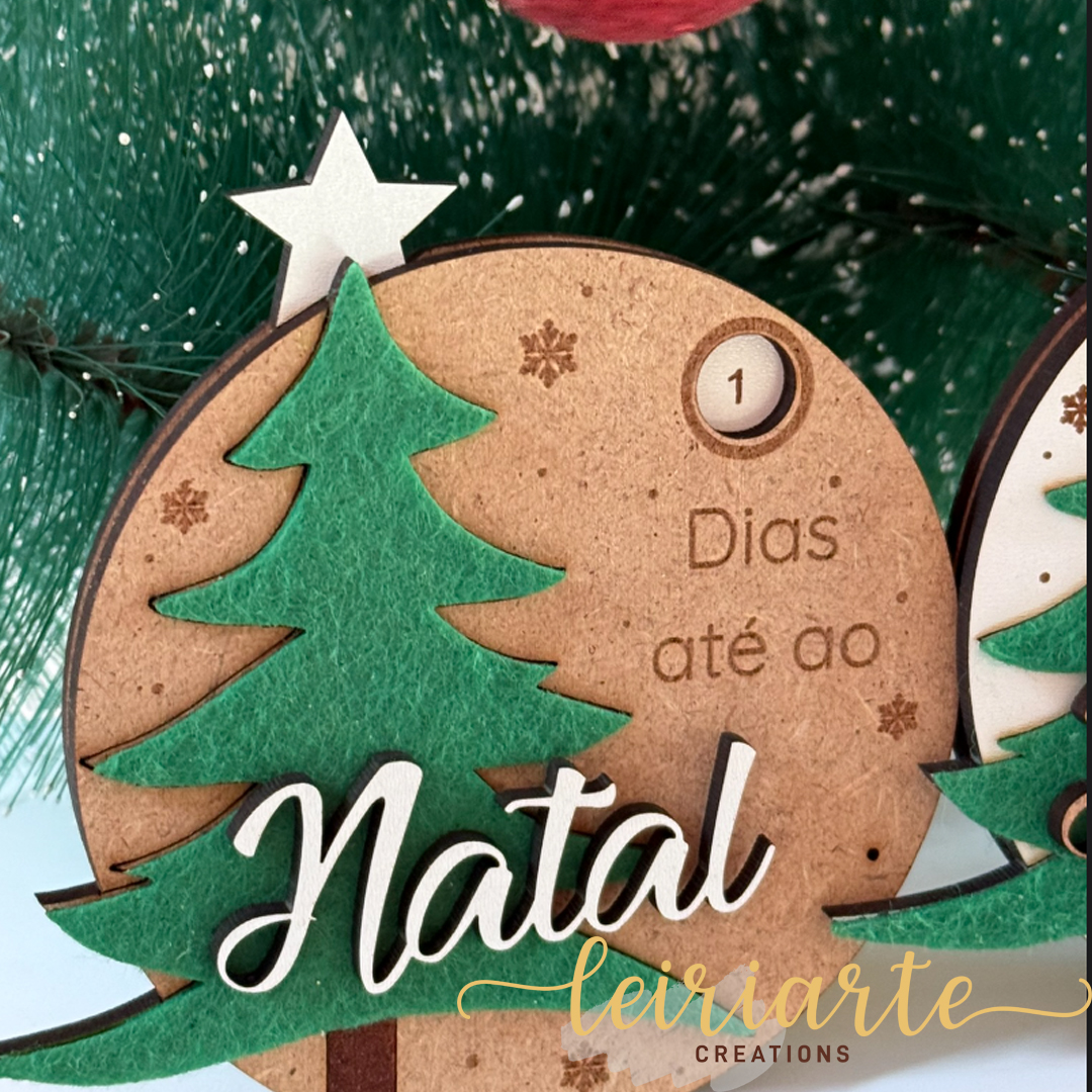 Íman Calendário Advento de Natal 3 Íman Calendário Advento de Natal - Image 3