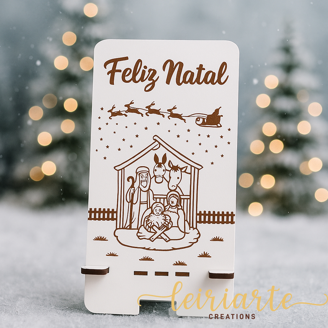 Suporte de Telemóvel Natal 1 Suporte de Telemóvel Natal